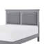 Grand lit Rilwan, tête de lit tapissier en similicuir gris-858247505-811188443
