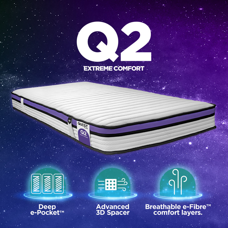 Jay-Be QUEST Q2 e-Pocket Eco-Friendly Children's Mattress