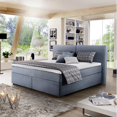 Boxspringbett Edmonton mit Topper