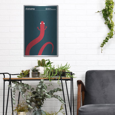 Montague Posters 13' by Print Collection, Metal Wall Art, 12"x16"