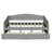 Upholstered daybed Twin Size with Two Drawers and Wood Slat-1981172820