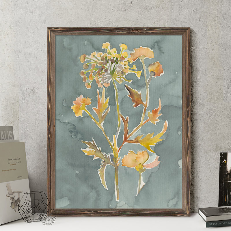 « collected fleurss i » par paul cezanne-cadre photo, reproduction d’art, H 28 po x l 38 po x 1,25 po, Espresso Framed Canvas