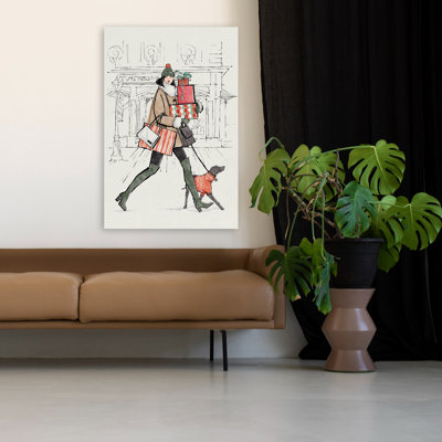 Holiday Fashionistas IV - animaux noir arcs art brun