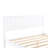 Full Size Platform Bed with Under-bed Drawers, White