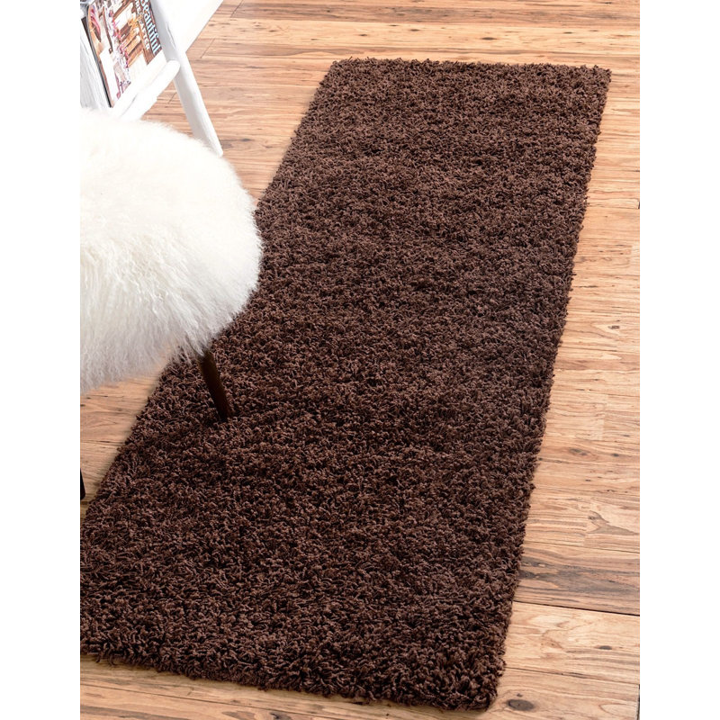 Tapis brun Renesha, Tapis de couloir 2 pi 2 po x 6 pi 5 po