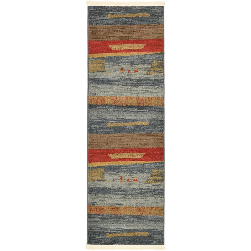 Lela Abstract Indoor Rug, Runner 2' x 6'