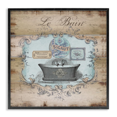 Art giclée de style rétro Le Bain par Tre Sorelle Studios
