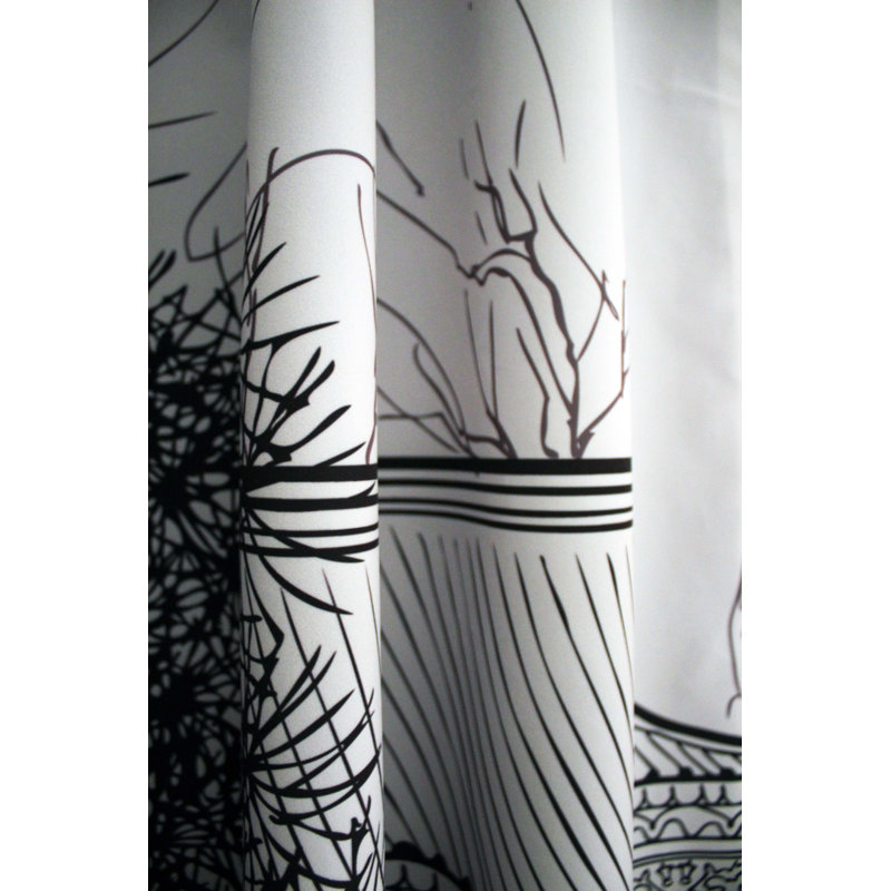 Blackout Curtain Panel Pair, 148 W x 350 D cm
