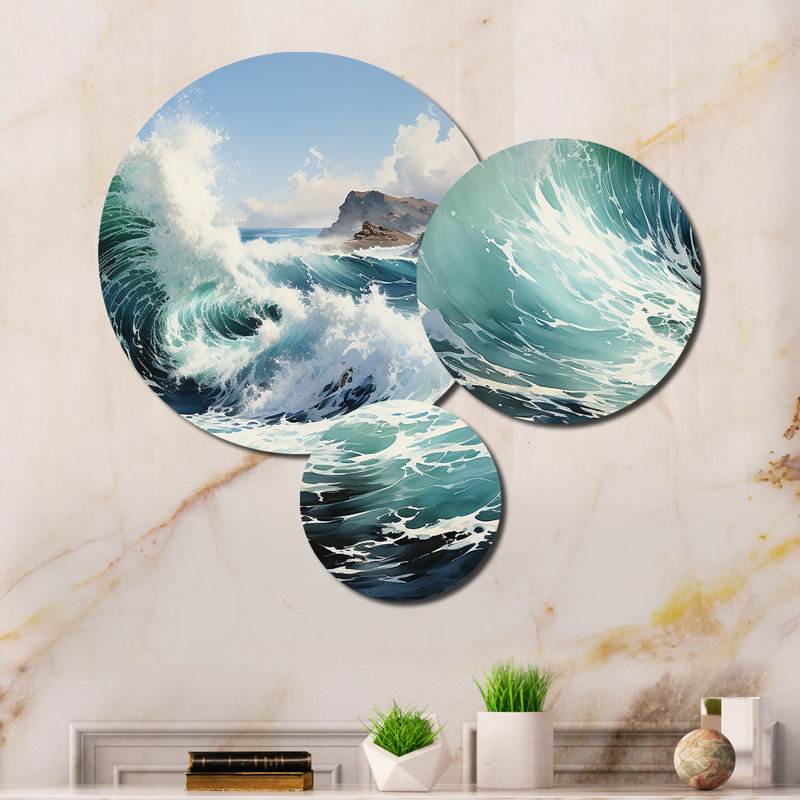 Nautical & Beach Wall Decor on Metal