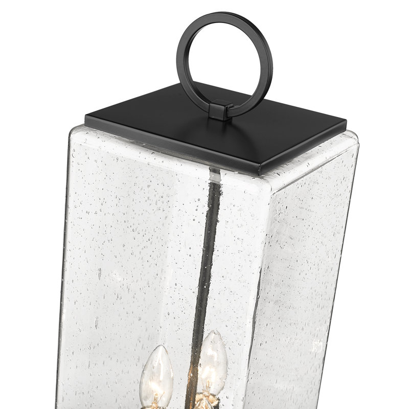 Luminaire d'extérieur 3 lumières Ahmauri, H 100,25 po x l 9 po x P 9 po