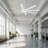 100" Extra Large Industrial Dimmable Ceiling Fan With LED Lights And Remote Control-1815354111
