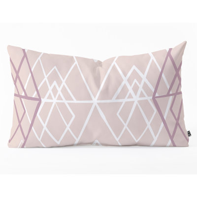 Mareike Boehmer Geometric Sketches Oblong Indoor/Outdoor Lumbar Pillow