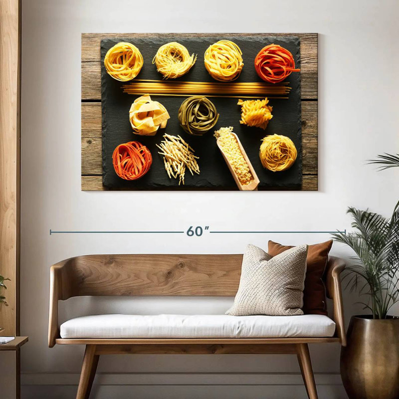 Yarlin Pasta, 32" H x 48" W