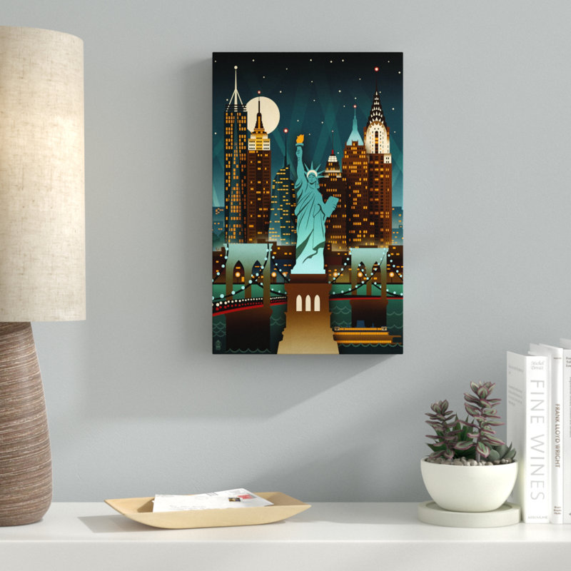 « travel 129 », reproduction d’impression sur toile tendue, H 24 po x l 16 po x P 2 po
