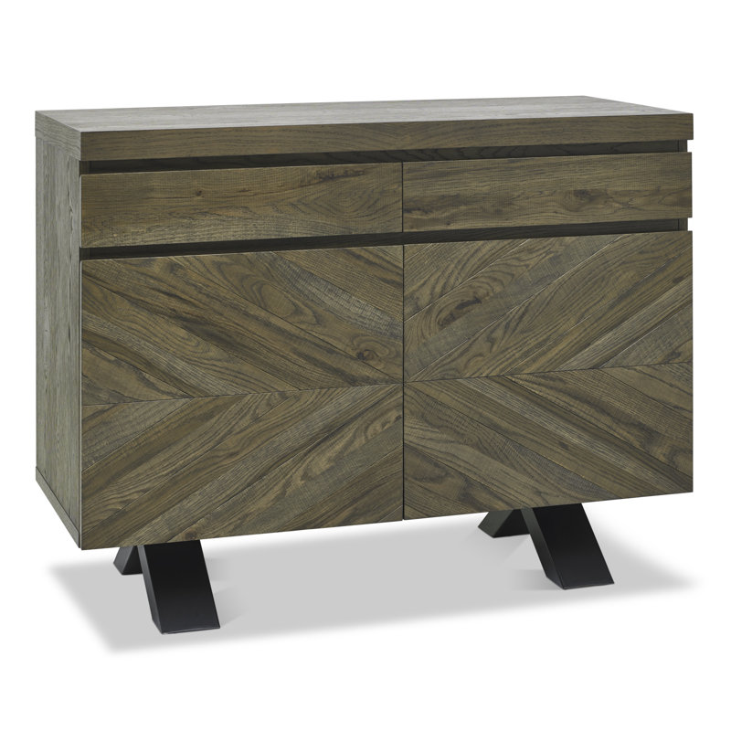 Aries 110cm Sideboard, Fumed Oak