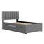 Lit plateforme tapissier simple Teddy-1833390545