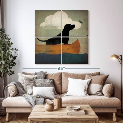 Balade en canot noir Brampt