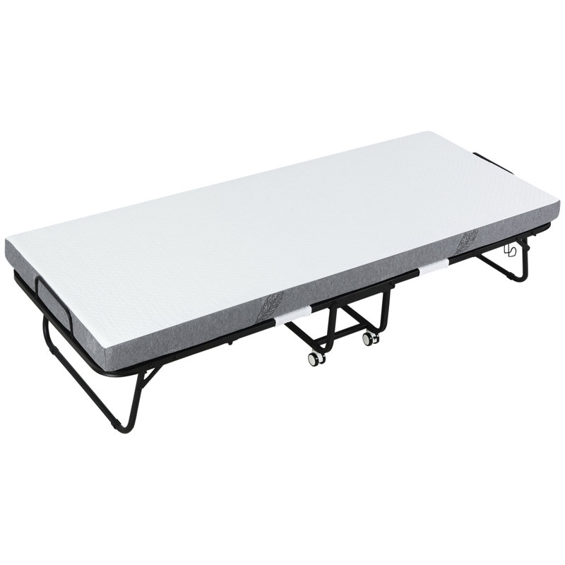 Portable Foldable Bed Steel Frame Ideal For Guest Hosting
