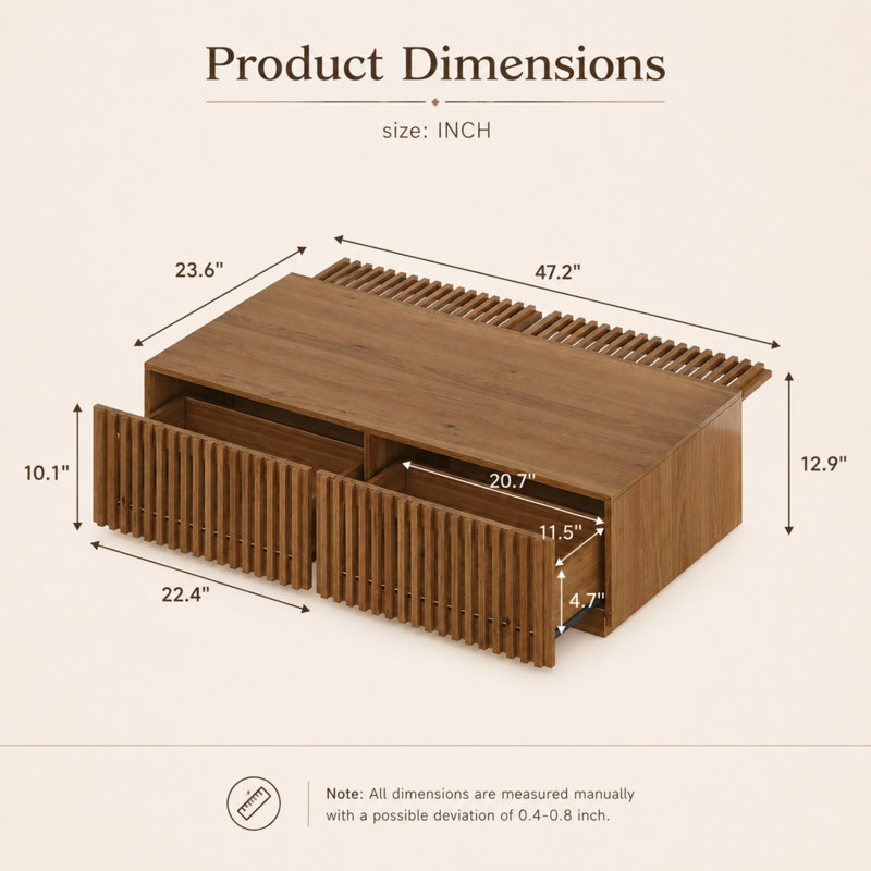 Table basse Caston