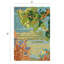 Landscape Floral Handmade Tufted Wool Teal/Yellow/Blue Area Rug-12311687