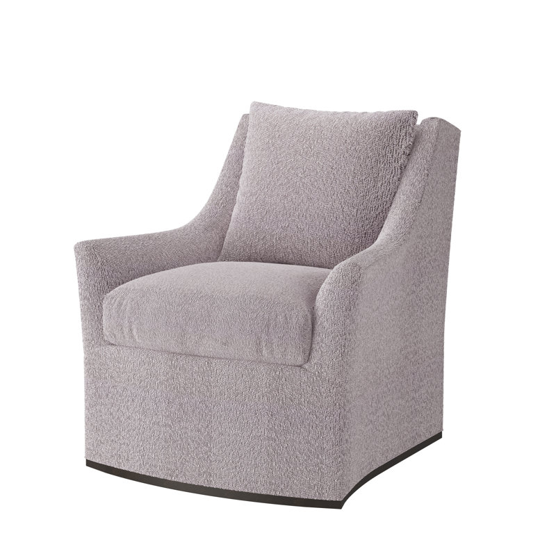 Chaise pivotante Riley, Rise fumée (tissu performance) 1357-93, Dune