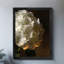 Reproduction d'art de hortensia rétro blanc pur noir-102938855