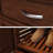 John Louis Home Solid Wood Reach-In Closet System with 5-Drawers Chestnut
