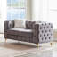 Canapé en velours de luxe avec 2 coussins-101218015-101218009-101218010