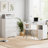 Baber 19.7" D Water Resistant 2-Drawer Writing Desk