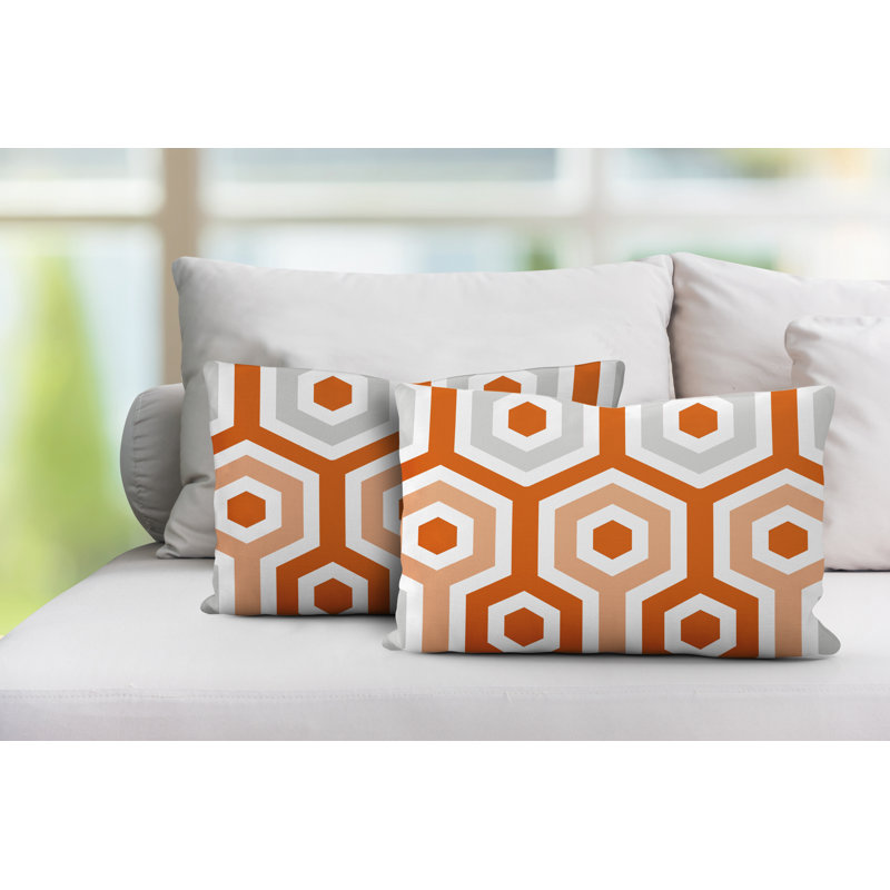 Coussin lombaire intérieur / extérieur Pento, Orange