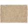 Tapis taupe en laine crocheté à la main Amaty