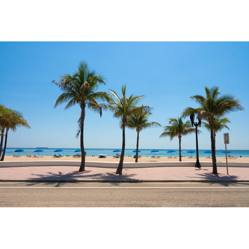 Fort Lauderdale Beach - Wrapped Canvas Print, 20cm H x 30cm W x 3.8cm D