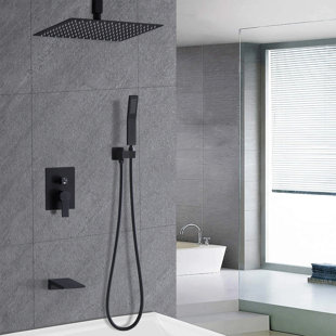 Système de douche complet avec valve brute