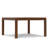 Wilson 54"W Wood Square Dining Table, Transitional Style, Seats 8-1609101972
