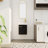Mirrum 16.8 " W Wall Mounted Wall Mounted Single Double Single Vanity Bathroom Vanity With Ceramic Top-369963646
