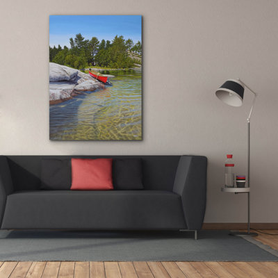 Epic Graffiti 'Clear Reflections 1'  by Kenneth M Kirsch Canvas Wall Art, 40" x 54"
