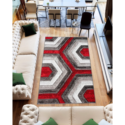 Lola-Mae Geometric Indoor Rug