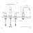 Widespread Bathroom Faucet with Drain Assembly-49376054
