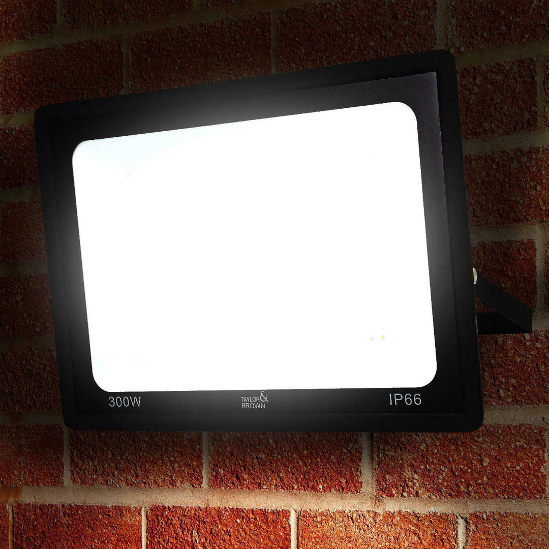B&Q - 300W Led FloodlightIp66 Waterproof Outdoor Security Light6500K Cool White For YardGarageGardenStreets - Image 4