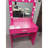 Elegant Black Vanity Desk with Mirror & Adjustable Lights, Large Drawer Dressing Table with 3 Modes