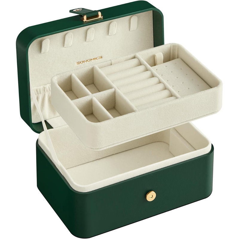 Jewellery Box +, Forest Green