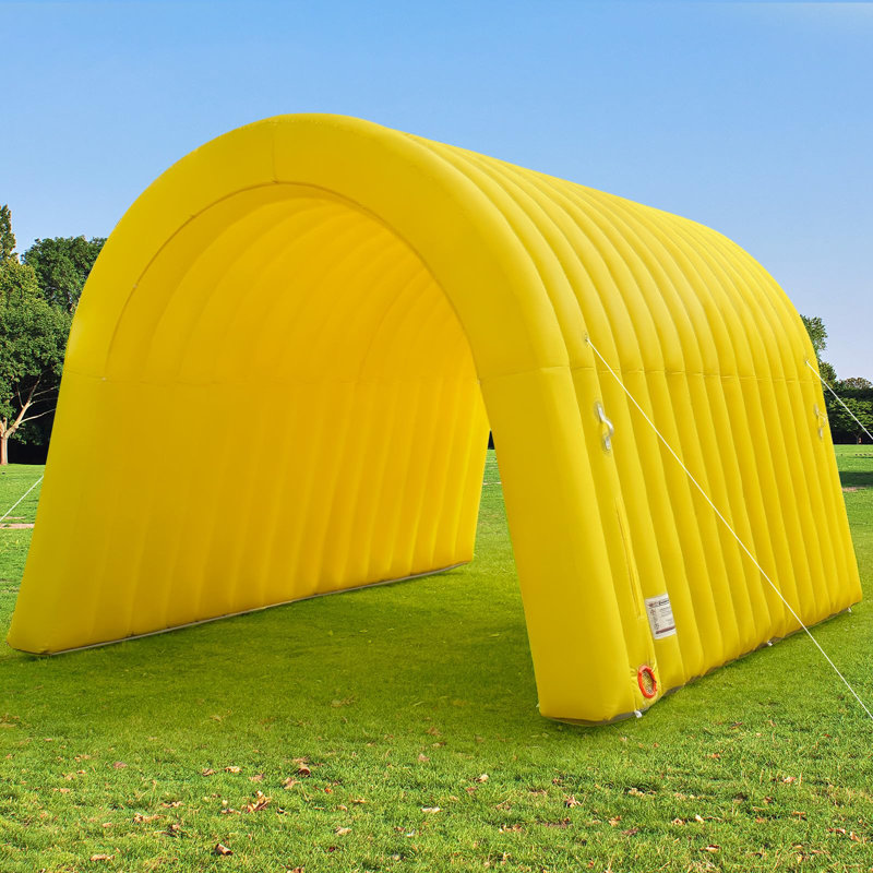 Entrée gonflable pour tunnel de sport - Tunnel de soufflerie intégré pour les intros de l'équipe, les événements scolaires et l'image de marque