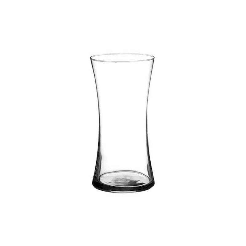 Hassam Glass Table Vase, 8" H x 4" W x 4" D