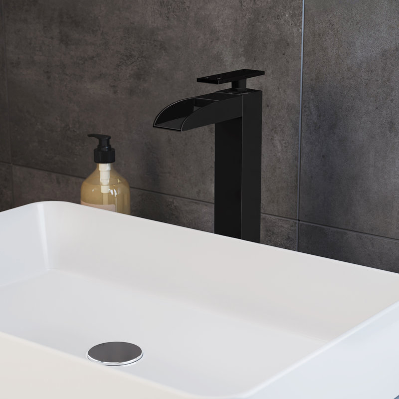Robinet de salle de bain Concorde, Noir mat