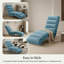Chaise longue rembourrée moderne et confortable pour la chambre à coucher et le salon