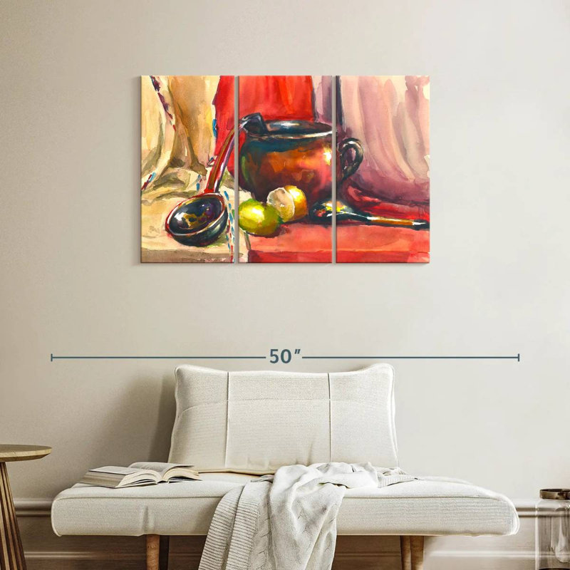 Senne Abstract Kitchen, 24" H x 38" W