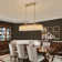 39.4'' Modern Dimmable Led Square / Rectangle Chandelier