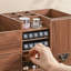 Organisateur de maquillage pour coiffeuse, organisateur de comptoir avec tiroirs, miroir