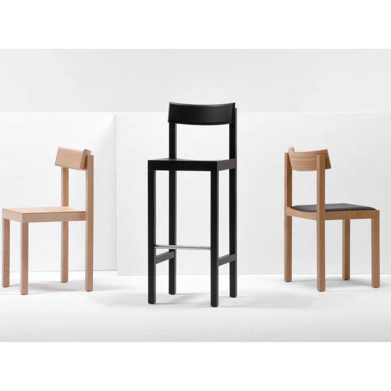 Primo Solid Wood Stacking Side Chair, Natural