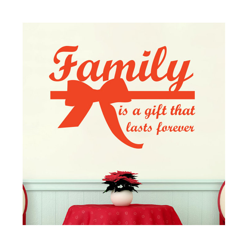 Wall Decal, Medium, Orange